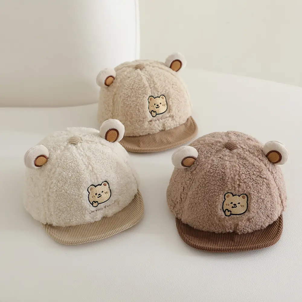 Baby Duckbill Cap Soft Fleece Hat for Boys Winter — feature 8