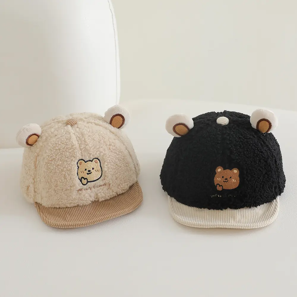 Baby Duckbill Cap Soft Fleece Hat for Boys Winter — feature 9