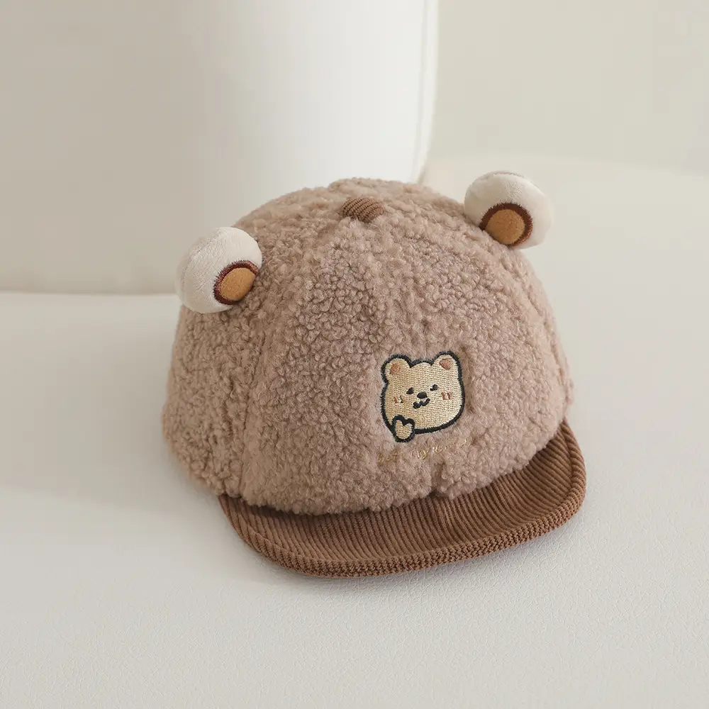 Baby Duckbill Cap Soft Fleece Hat for Boys Winter - Image 4