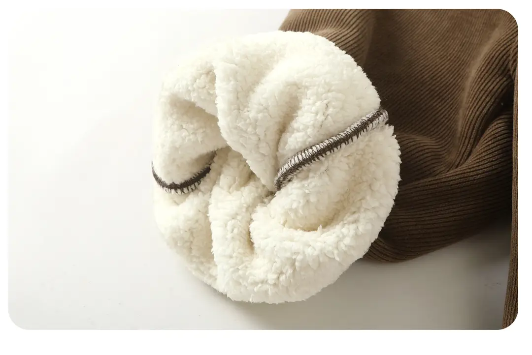 Kaka Panda Boys' Fleece-Lined Pants Children's Winter Clothing Girls' Winter Warm Long Pants Baby Autumn and Winter Sweatpants — feature 15
