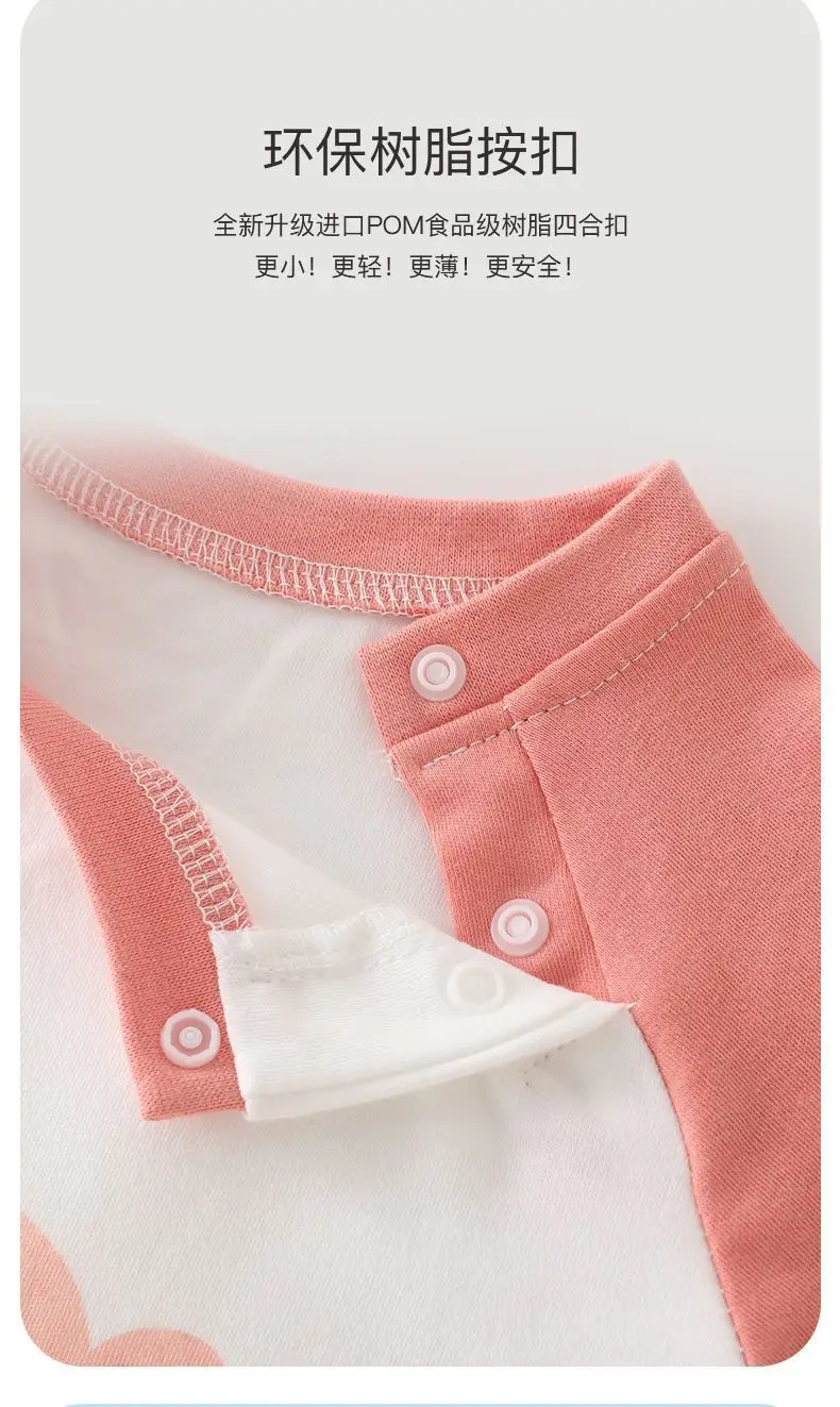 Children's Pure Cotton Long Sleeve T-Shirt White Pink Birthday Baby Design — feature 7