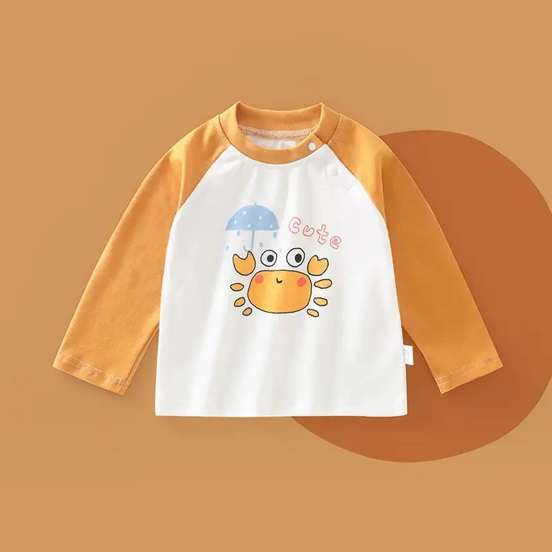 Children's Pure Cotton Long Sleeve T-Shirt White Pink Birthday Baby Design - Image 5