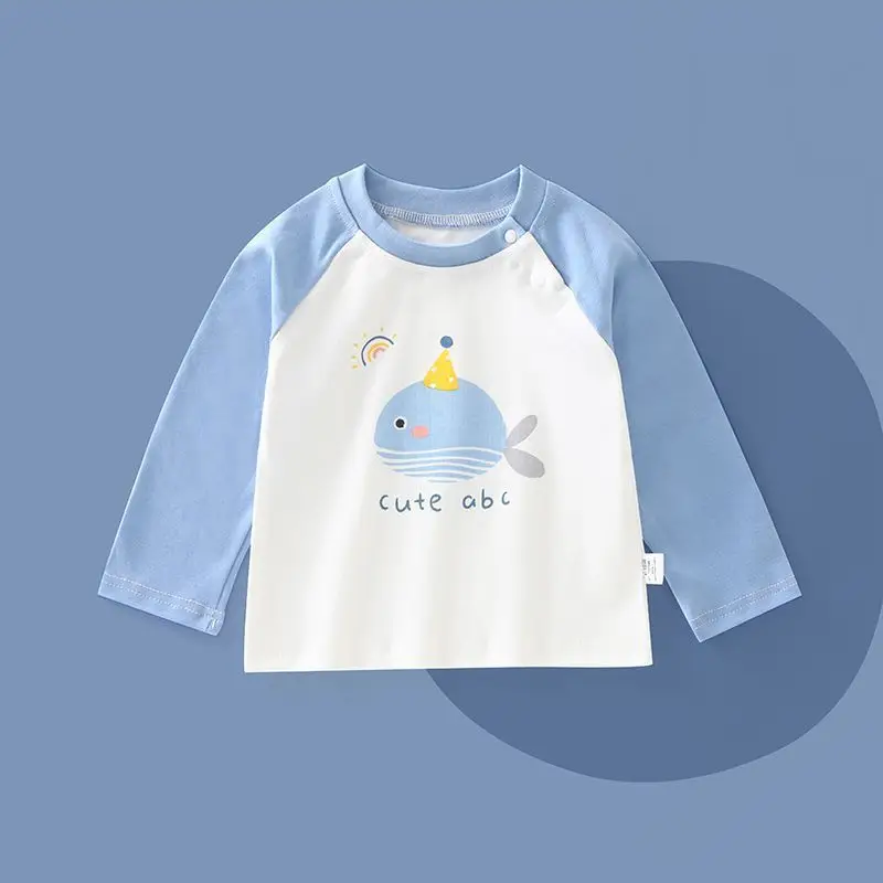 Children's Pure Cotton Long Sleeve T-Shirt White Pink Birthday Baby Design - Image 6
