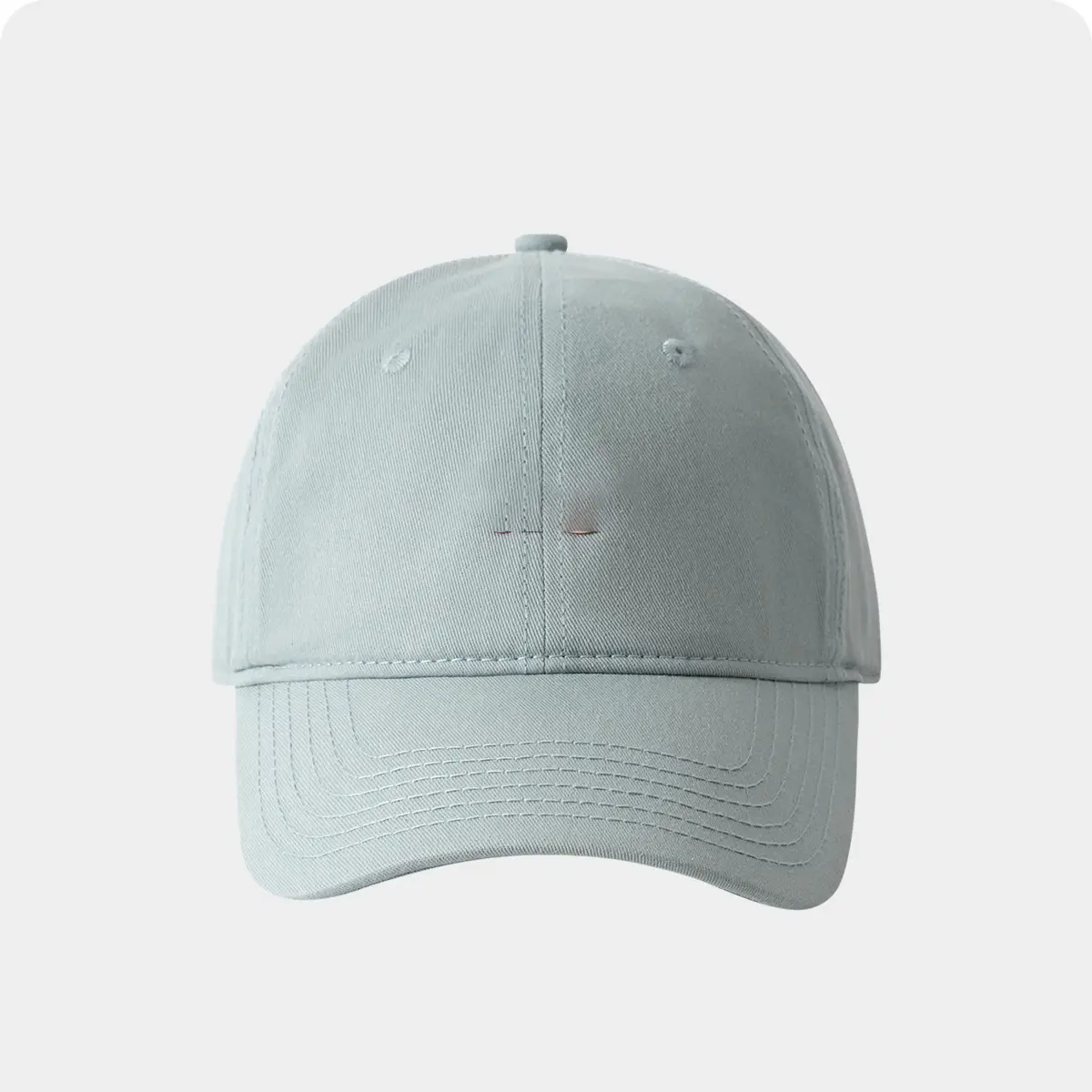 Light Blue Unisex Baseball Cap with Logo Embroidery — feature 11