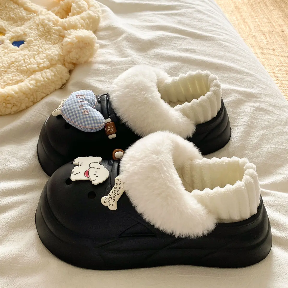 Winter Warm Eva-Soled Shoes for Women with High Arch Support — feature 37