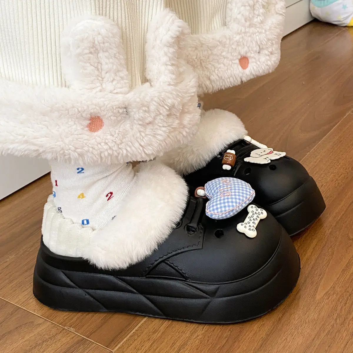 Winter Warm Eva-Soled Shoes for Women with High Arch Support — feature 45