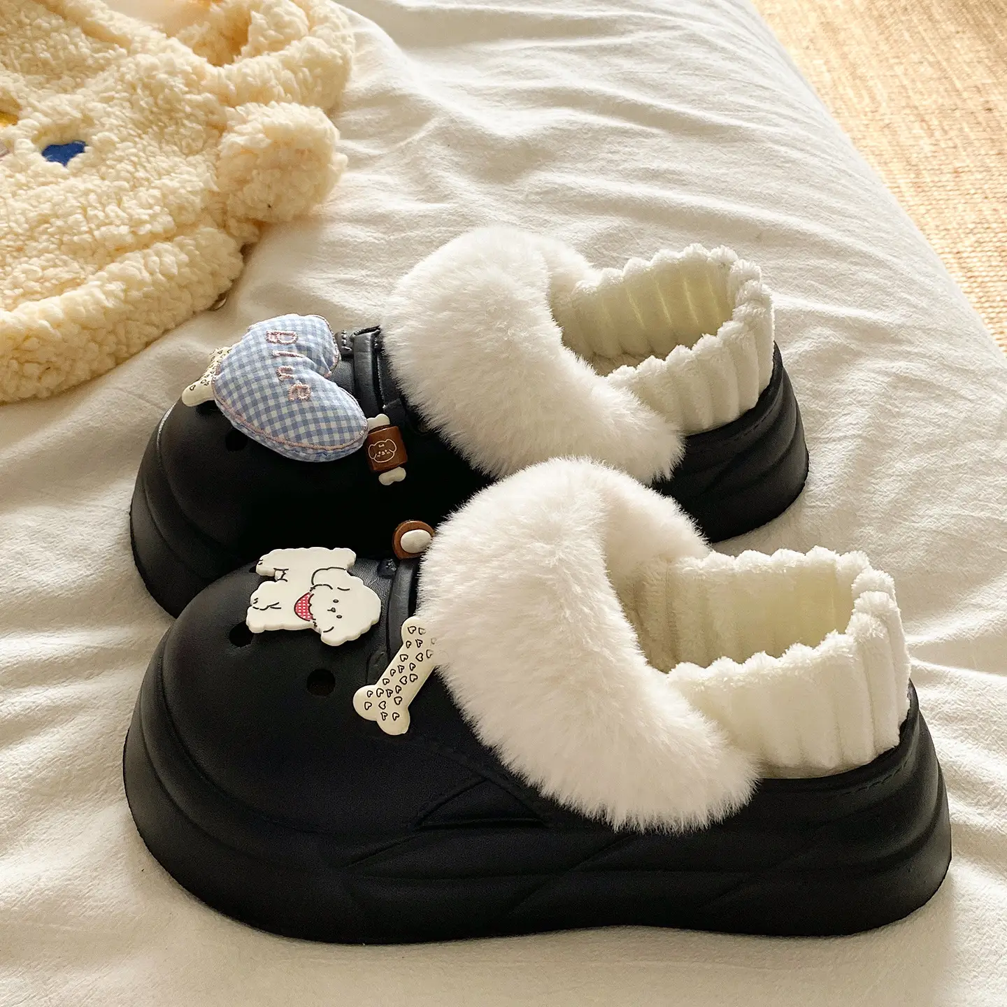 Winter Warm Eva-Soled Shoes for Women with High Arch Support - Image 3