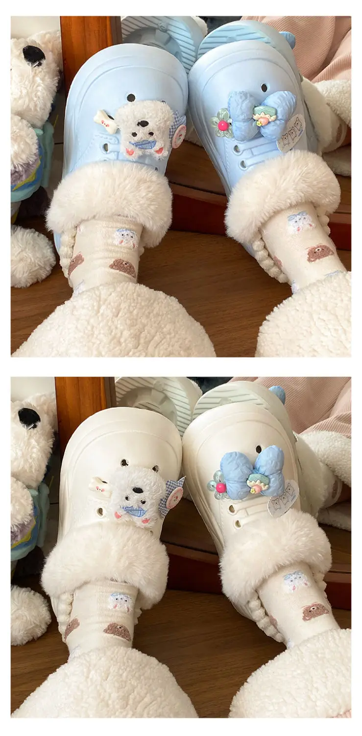 Winter Cute Slip-On Warm Shoes for Women — feature 14