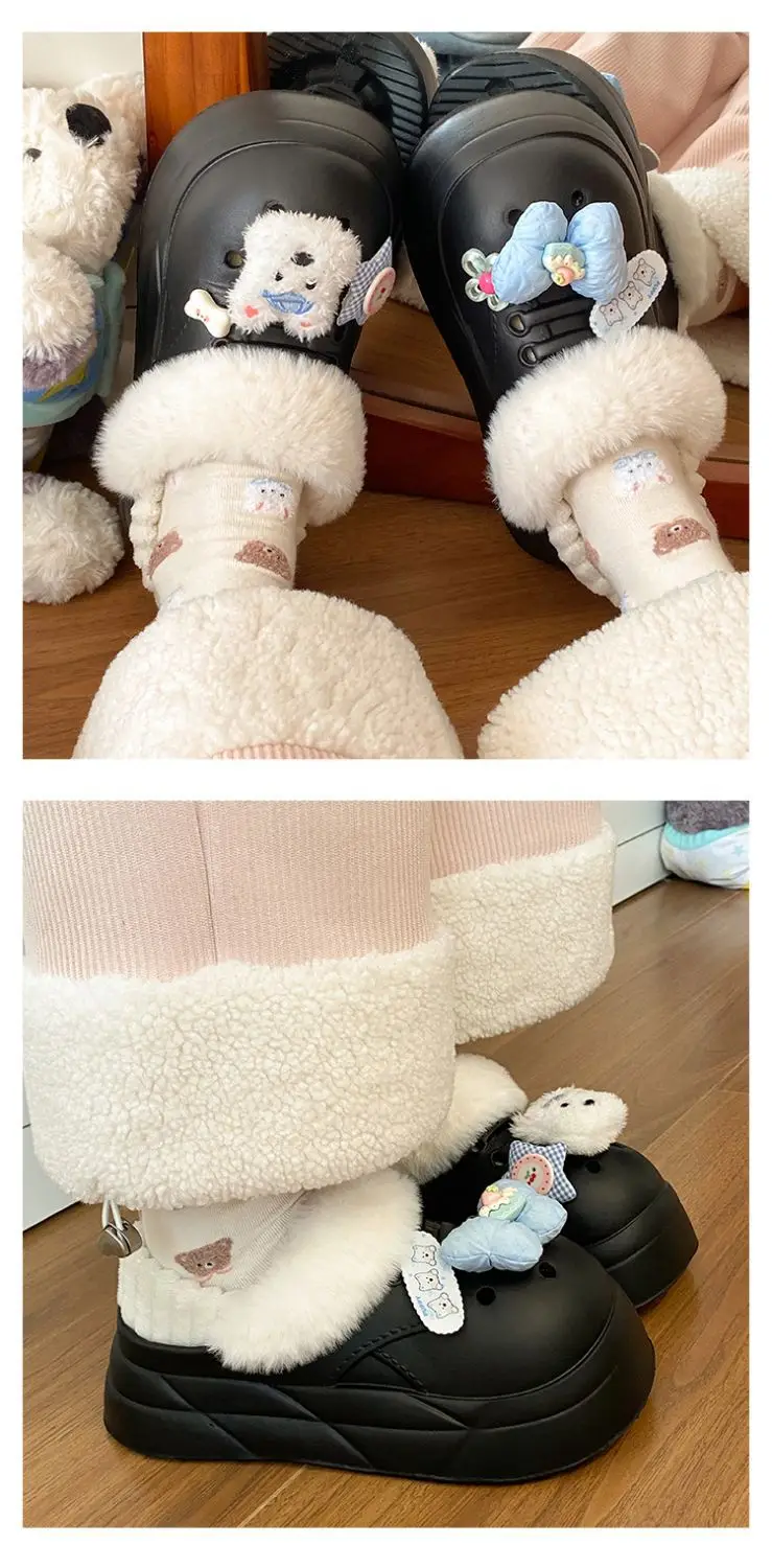 Winter Cute Slip-On Warm Shoes for Women — feature 15