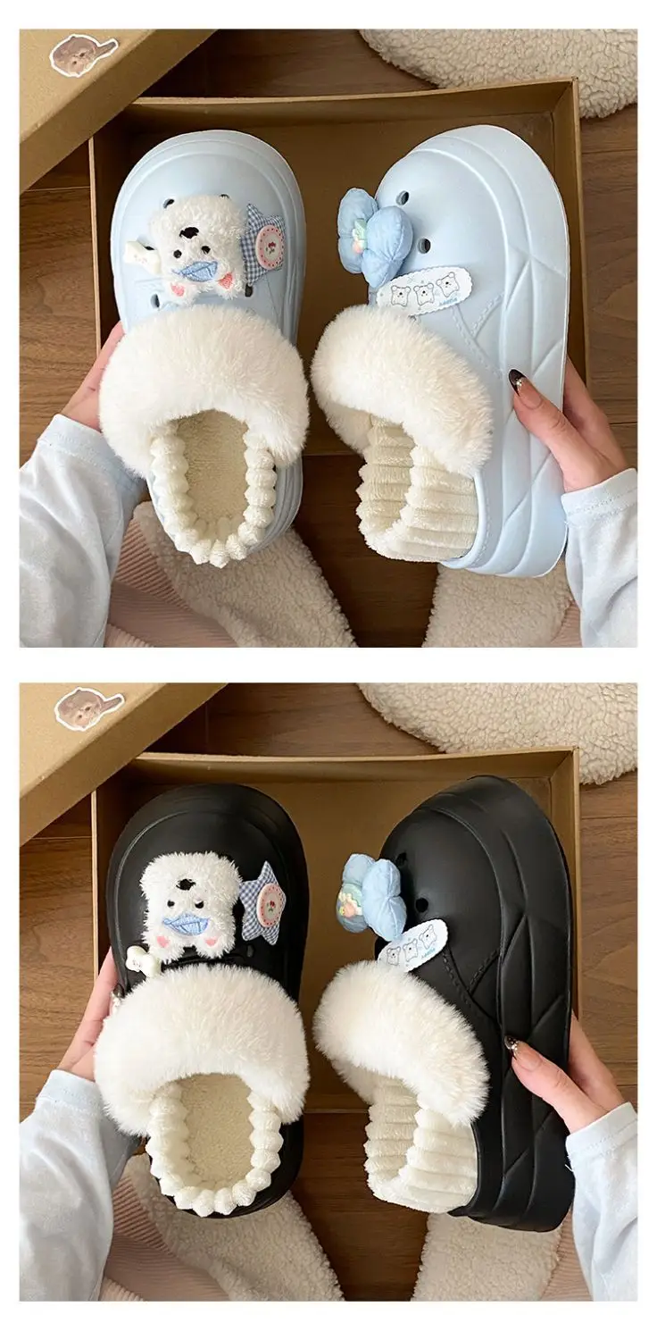 Winter Cute Slip-On Warm Shoes for Women — feature 17