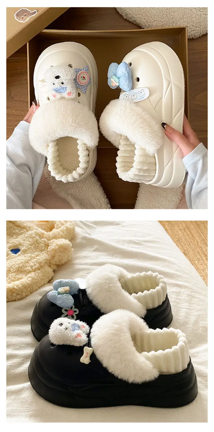 Winter Cute Slip-On Warm Shoes for Women — feature 18