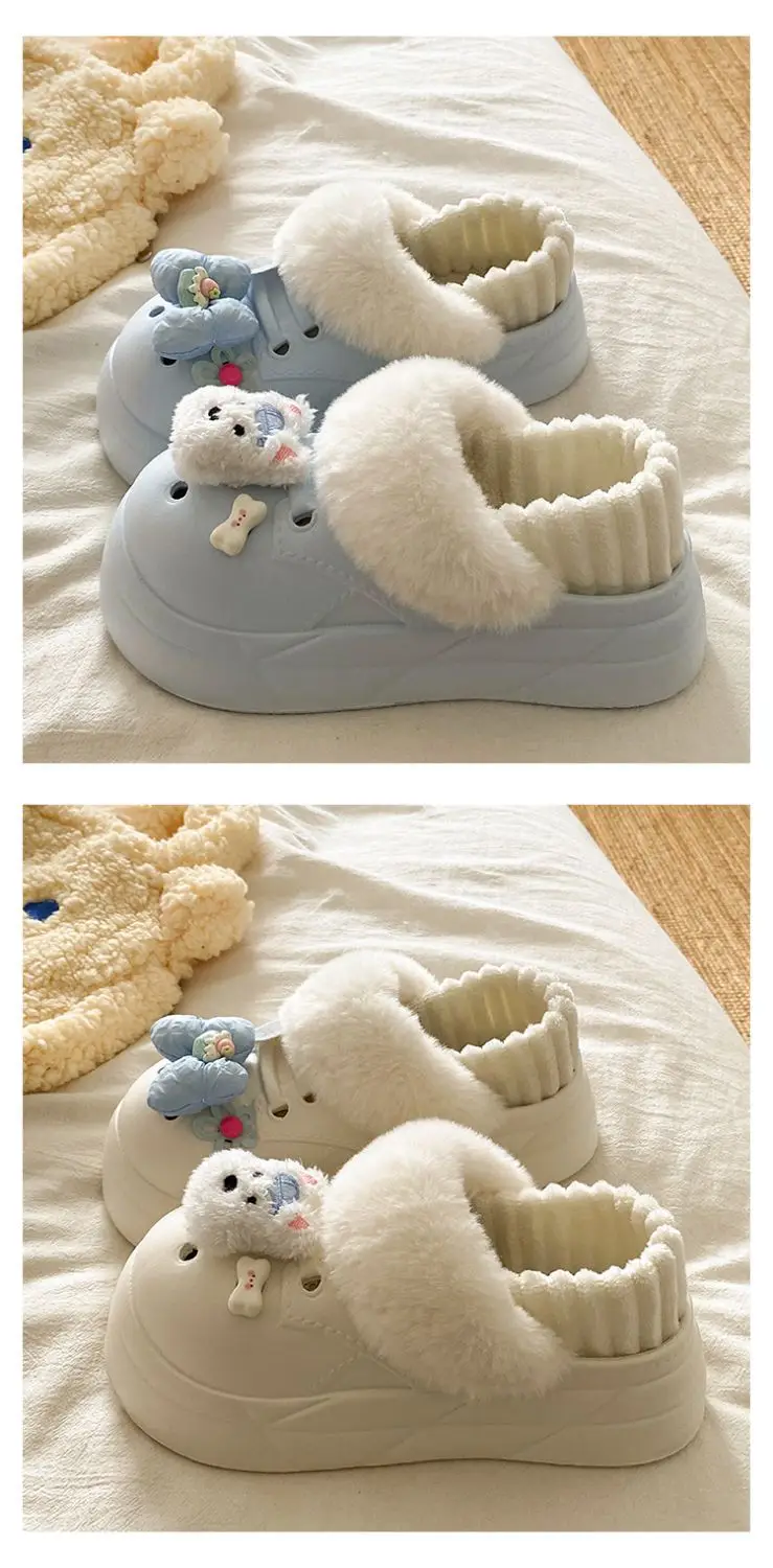 Winter Cute Slip-On Warm Shoes for Women — feature 19