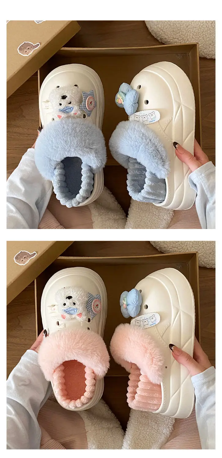 Winter Cute Slip-On Warm Shoes for Women — feature 21