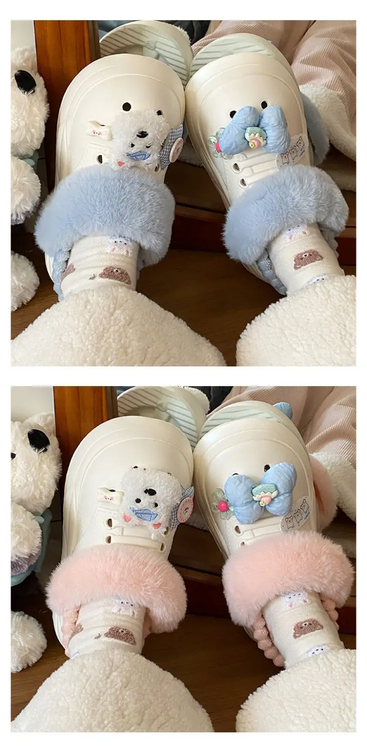 Winter Cute Slip-On Warm Shoes for Women — feature 22