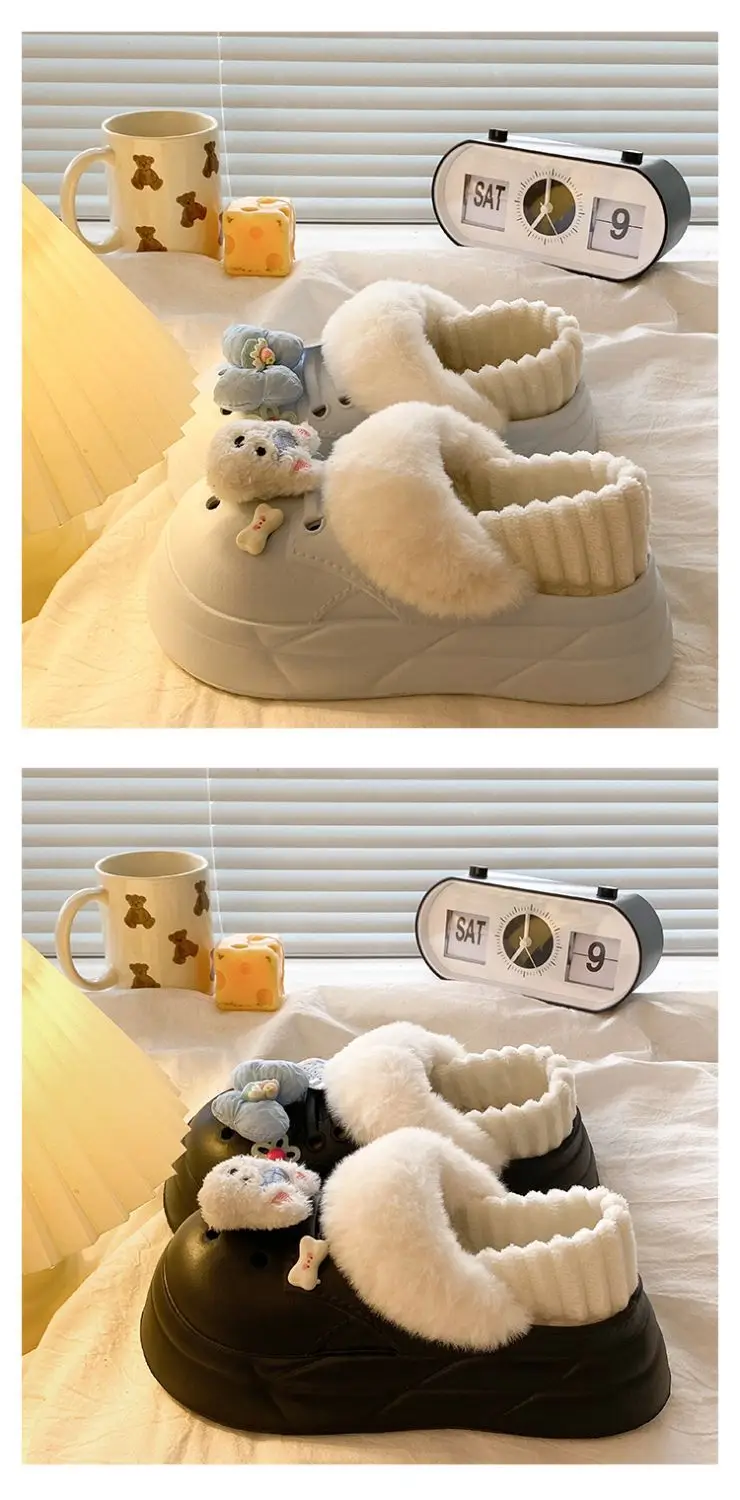 Winter Cute Slip-On Warm Shoes for Women — feature 24