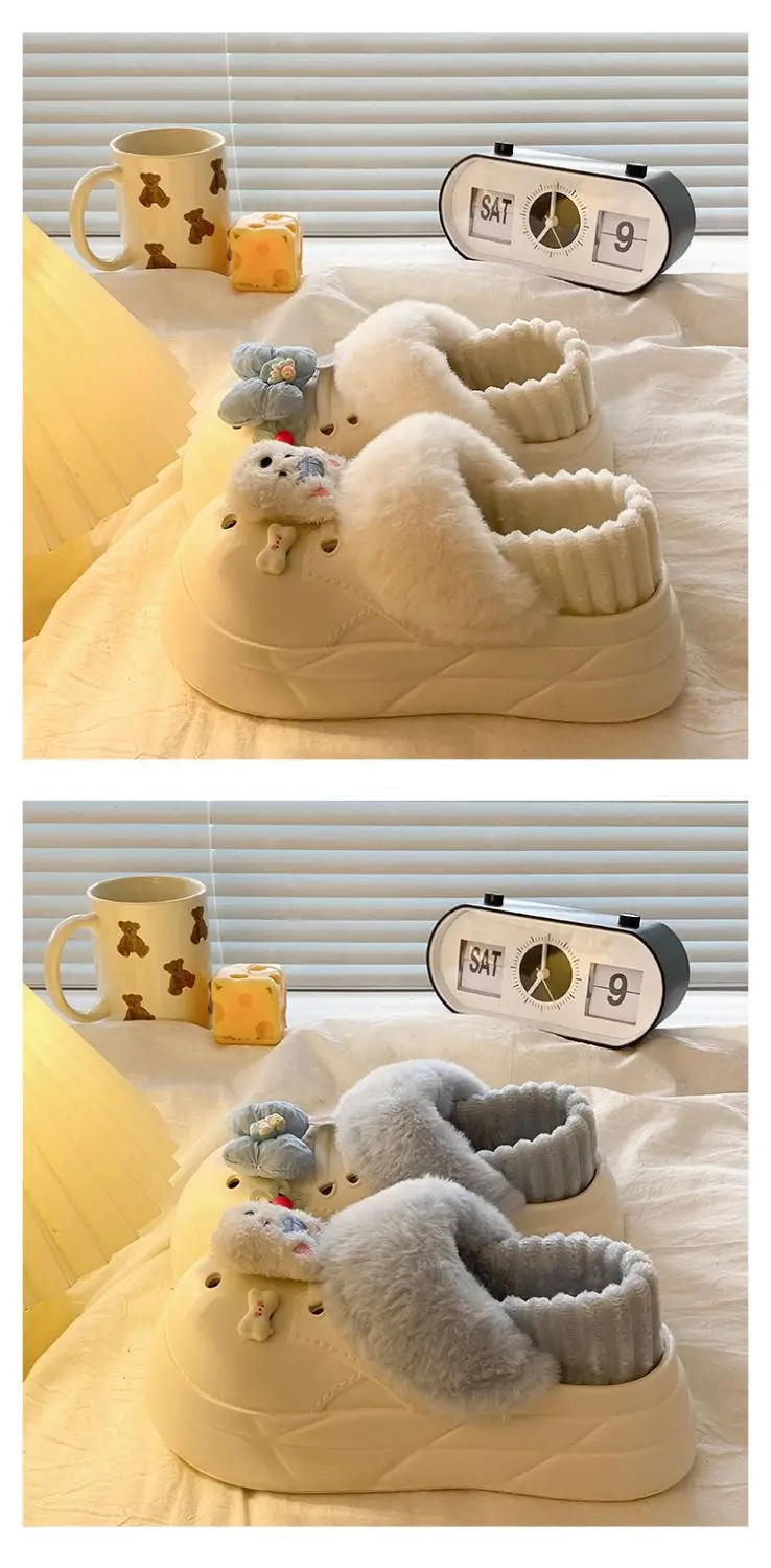 Winter Cute Slip-On Warm Shoes for Women — feature 25