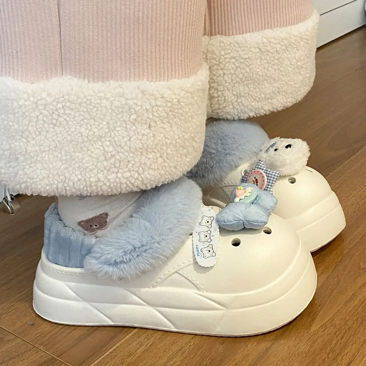Winter Cute Slip-On Warm Shoes for Women — feature 45