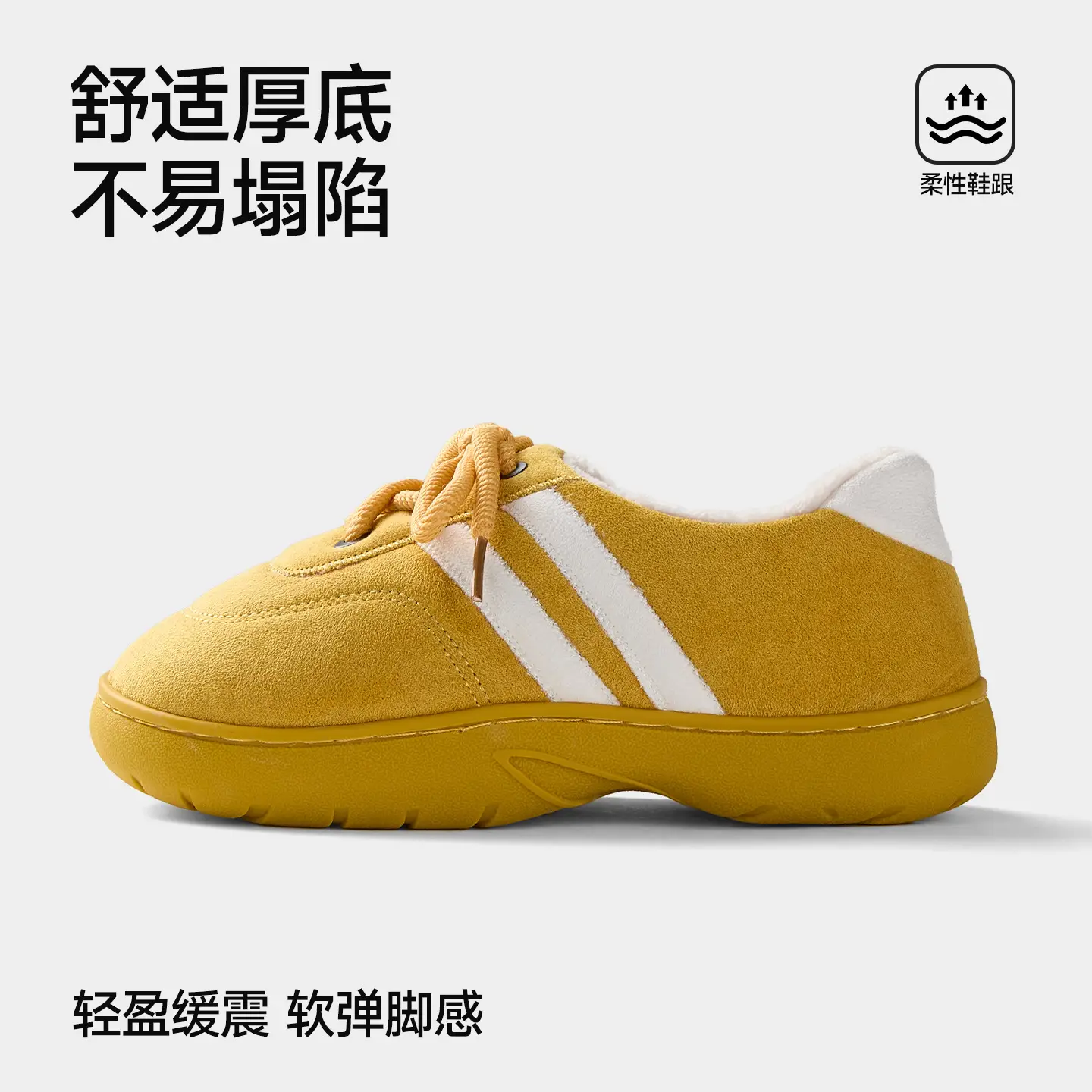 2025 New Dexun Cotton Shoes Warm Fleece Lined Women Winter Indoor Outdoor