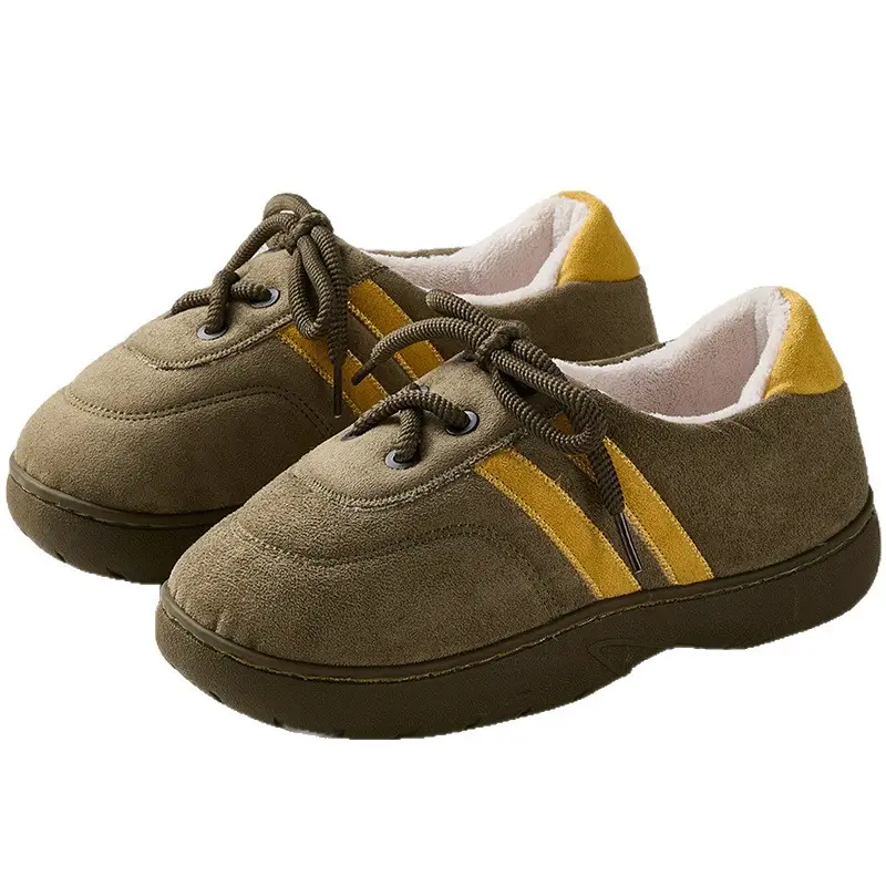 2025 New Dexun Cotton Shoes Warm Fleece Lined Women Winter Indoor Outdoor