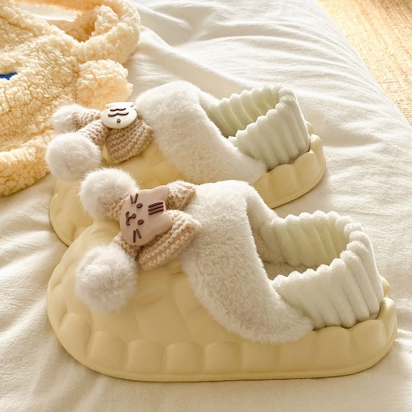 Warm Cotton Slippers for Women Winter 2025 - Image 3