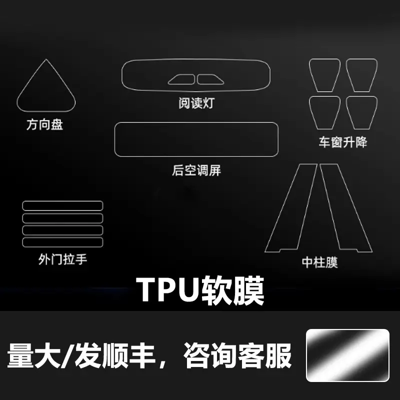 Tempered Film for Changan Deep Blue S05 07 09 Ruicheng Plus G318 Central Control - Image 5
