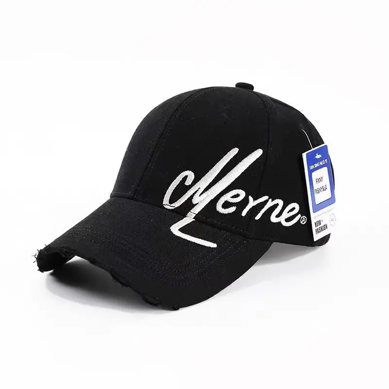 Women Maroon Letter Cap Large White - Image 2