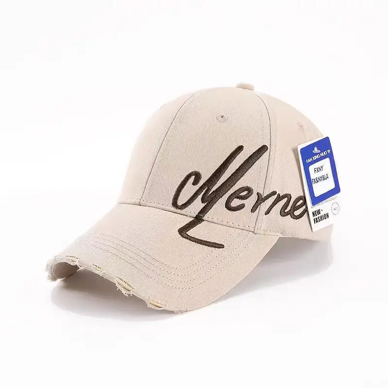 Women Maroon Letter Cap Large White - Image 5