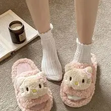 2025 Dachshund Polka Dot Cotton Slippers Winter Warm — feature 5