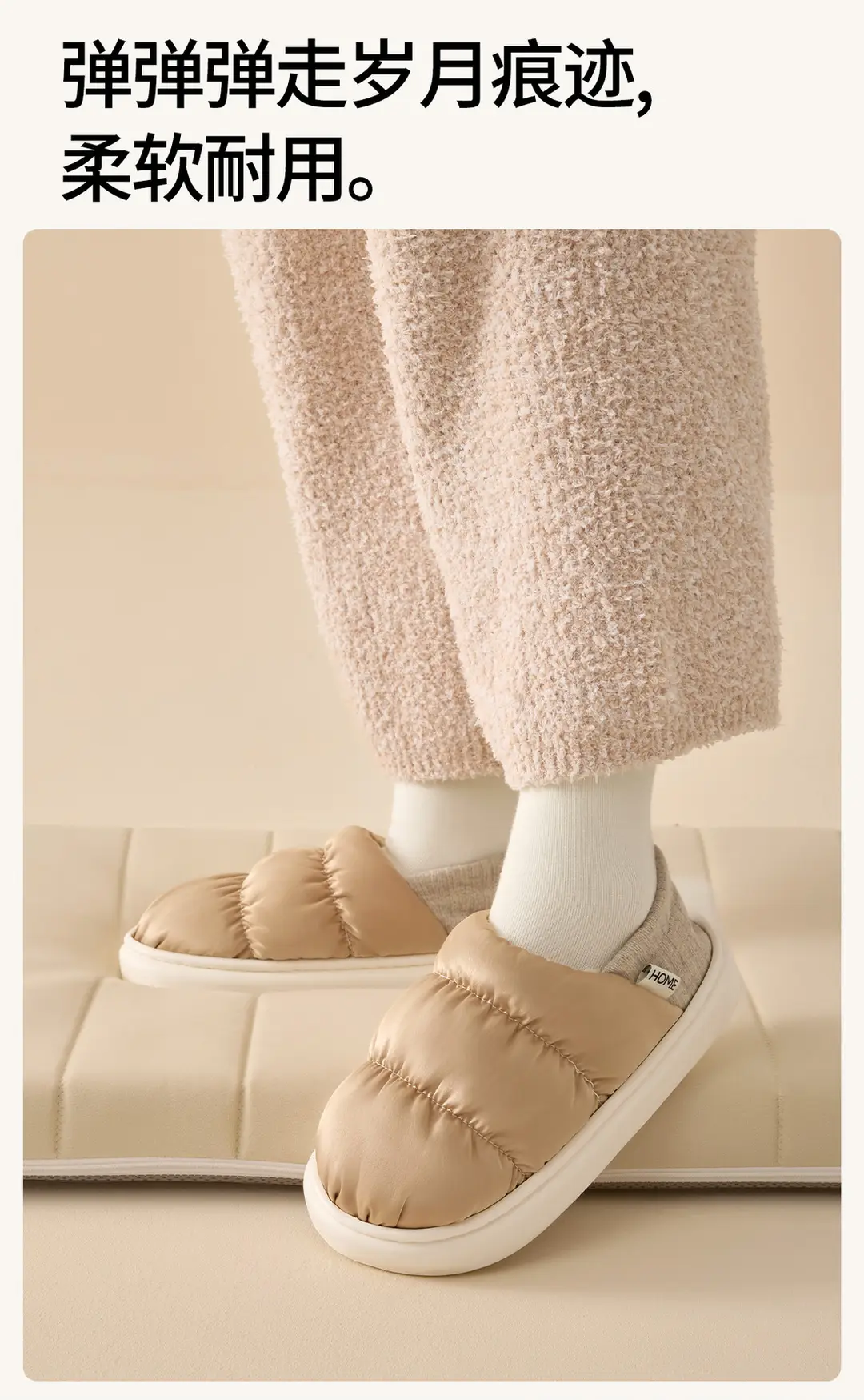 Cotton Slippers for Women Winter 2025 New Indoor Home Warm Antibacterial Cotton Shoes Comfortable Home Men Autumn and Winter — feature 9