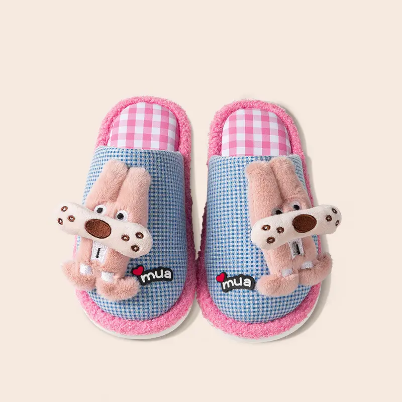 Cartoon Cotton Slippers for Women Autumn Winter 2025