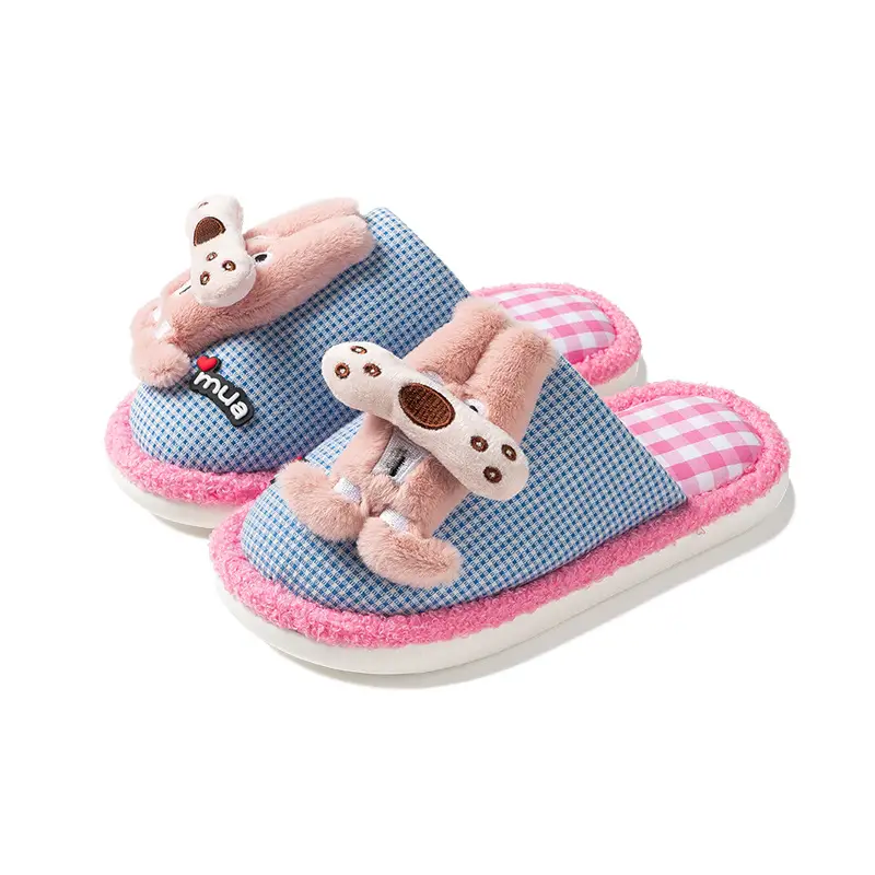 Cartoon Cotton Slippers for Women Autumn Winter 2025