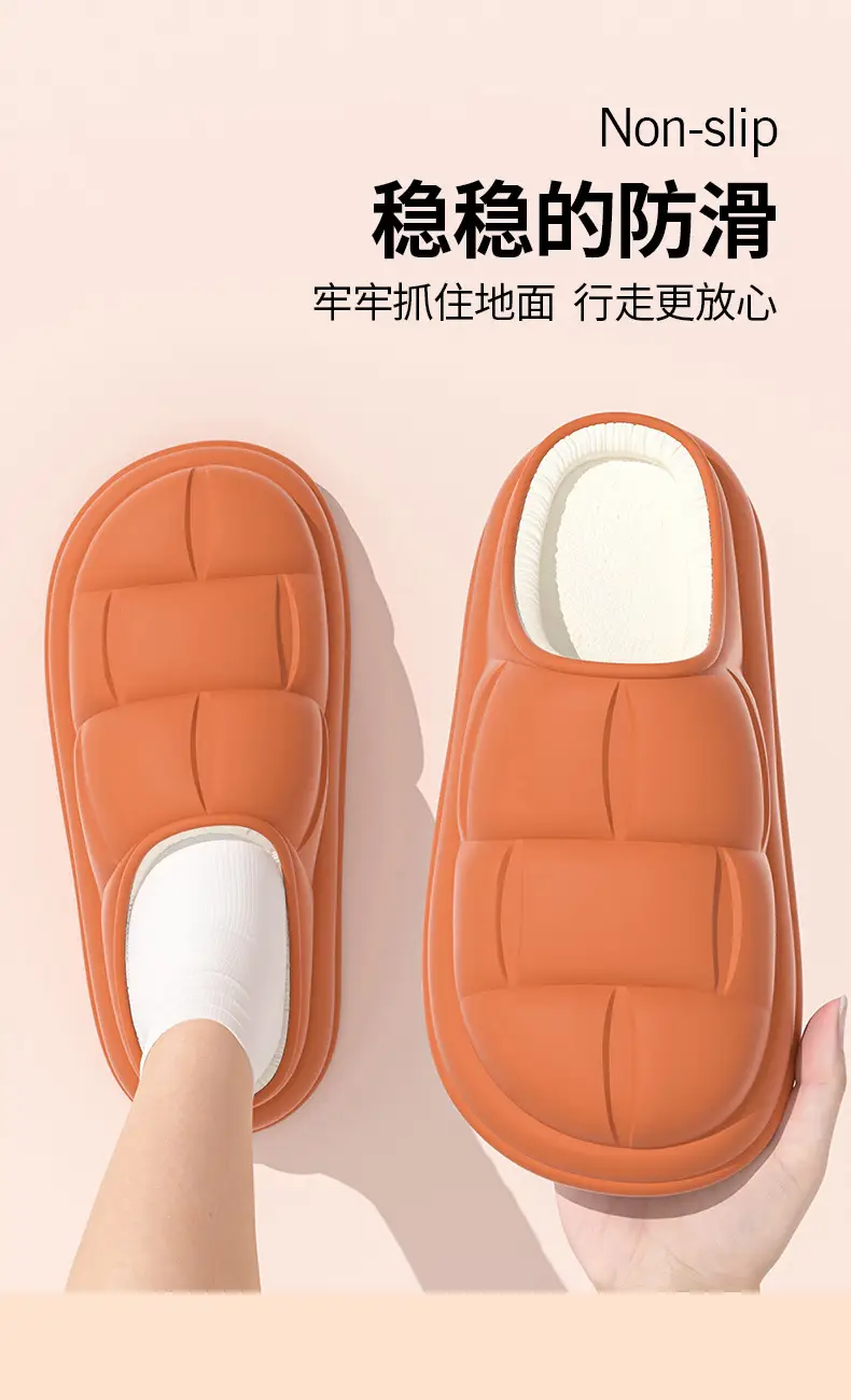 Yellow Petal Cotton Slippers for Comfortable Home Wear — feature 10