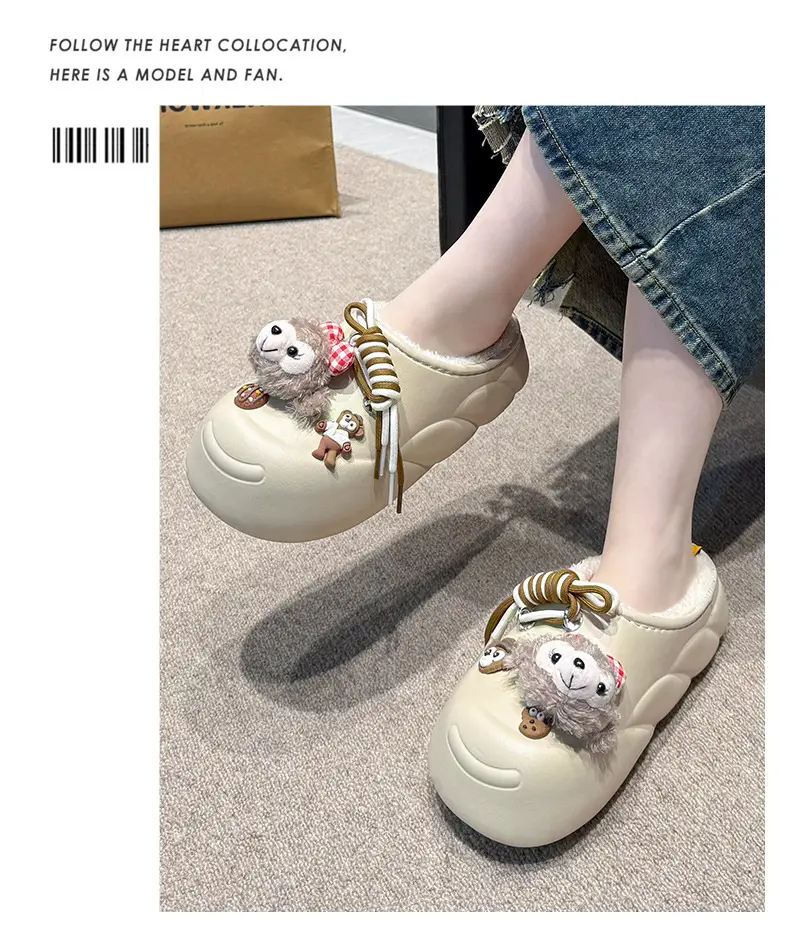 Cartoon Waterproof Cotton Slippers 2025 New — feature 10