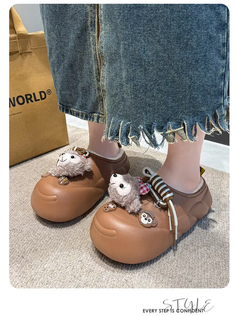 Cartoon Waterproof Cotton Slippers 2025 New — feature 11