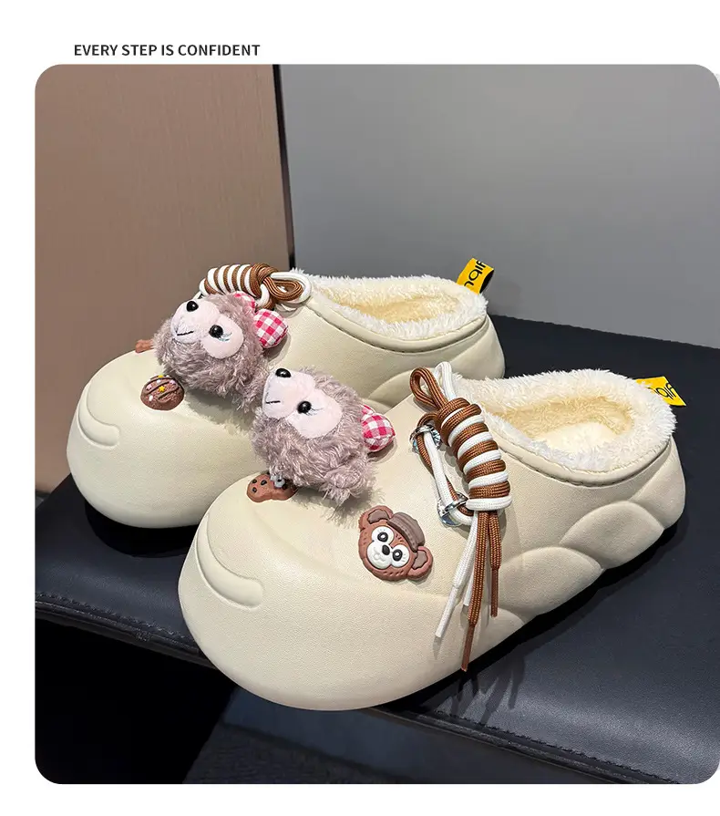 Cartoon Waterproof Cotton Slippers 2025 New — feature 13