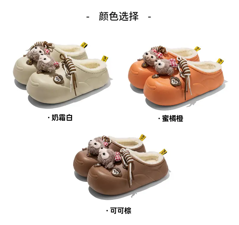 Cartoon Waterproof Cotton Slippers 2025 New — feature 8