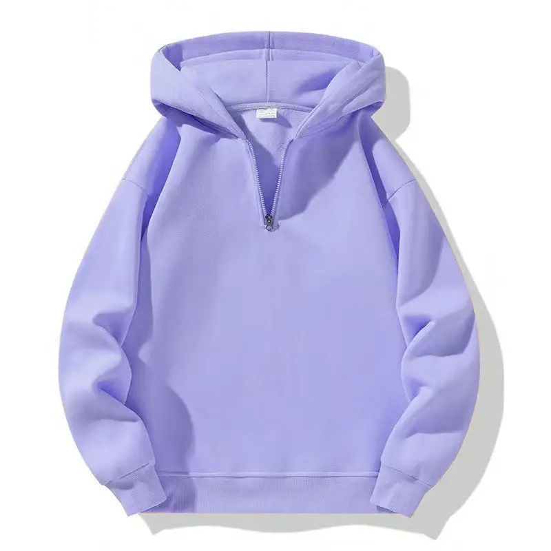 Red Zip-Up Hoodie for Men Casual Sports Wear — feature 8