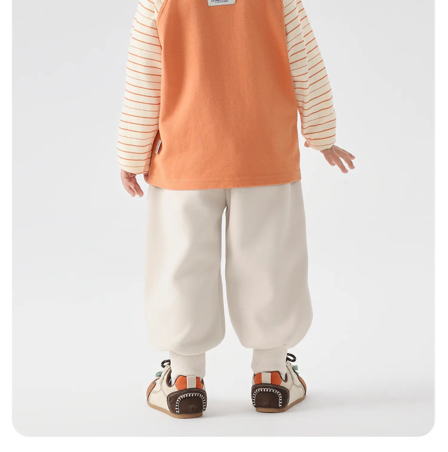 Boys Pure Cotton Raglan Sleeve T-Shirt Orange 2026 — feature 22