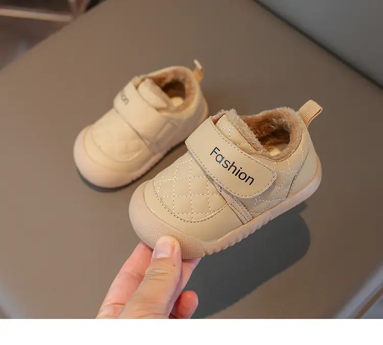 Winter Velvet Toddler Shoes for 0-3Yrs Soft Soled Warm — feature 10
