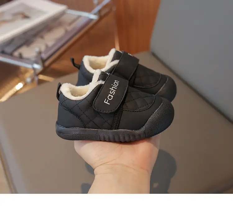 Winter Velvet Toddler Shoes for 0-3Yrs Soft Soled Warm — feature 13