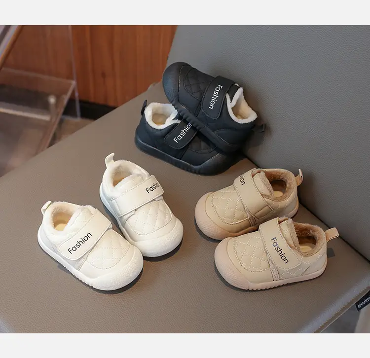 Winter Velvet Toddler Shoes for 0-3Yrs Soft Soled Warm — feature 7