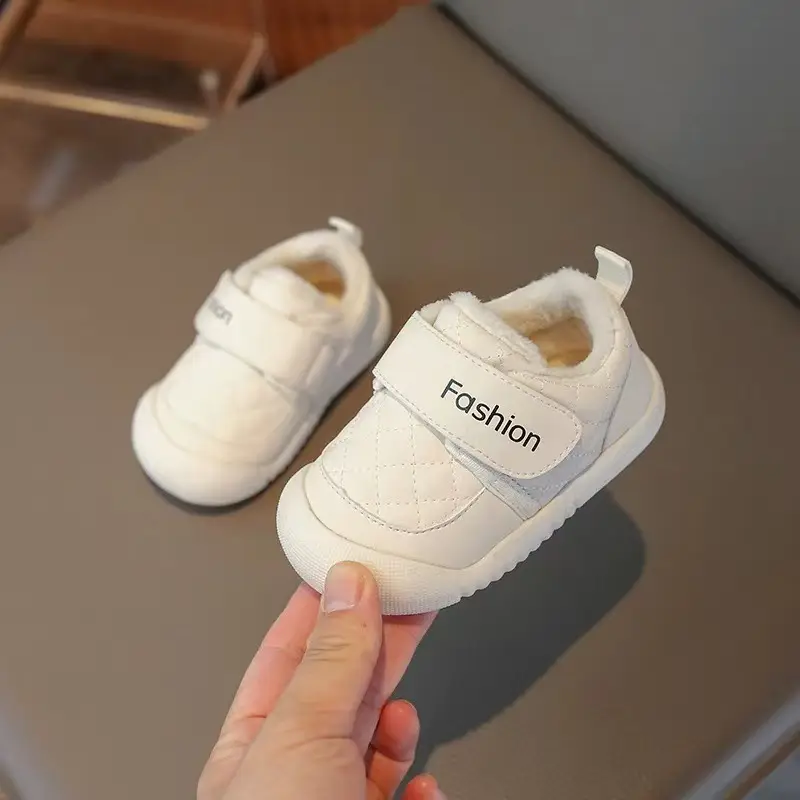 Winter Velvet Toddler Shoes for 0-3Yrs Soft Soled Warm