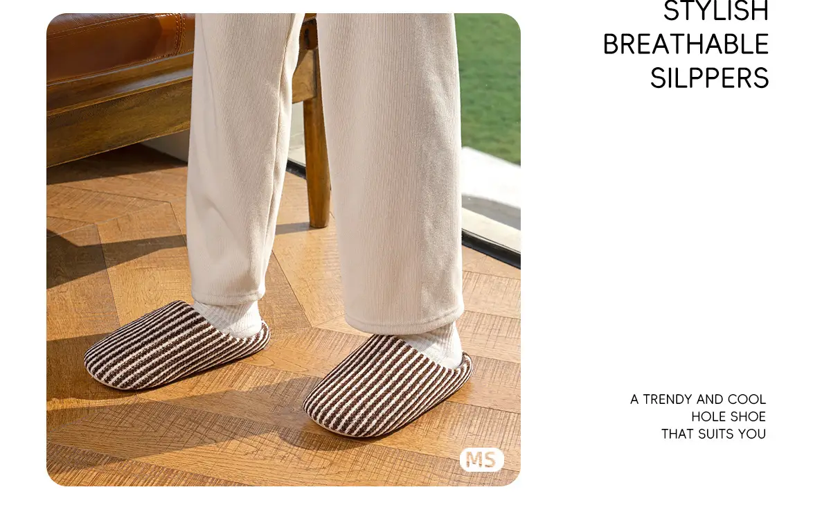 Japanese-Style Cotton Slippers for Women Winter — feature 5