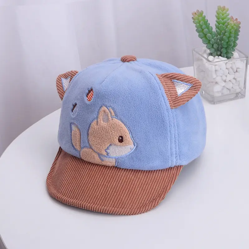Jingqi Baby Blue Peaked Cap for Boys Girls Newborn - Image 8