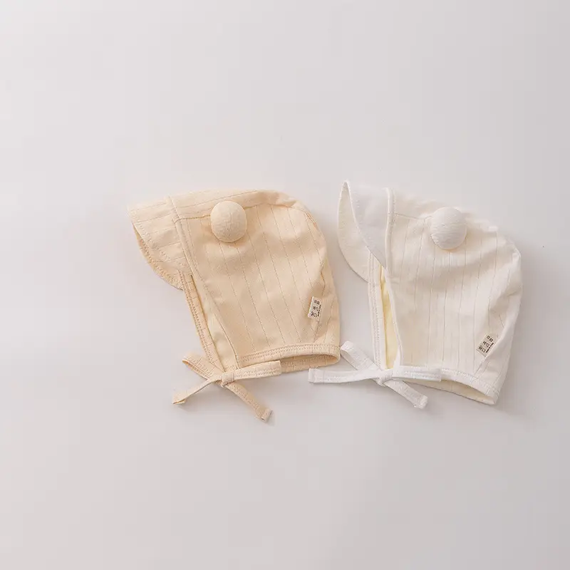 Pink Bunny Ear Hat for Baby Girls Soft Cotton — feature 8