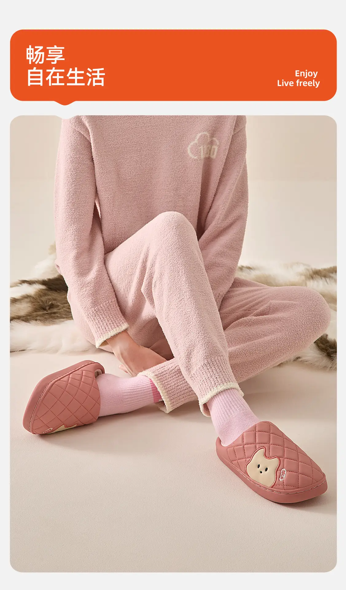Women Waterproof Cotton Slippers Warm Autumn Winter 2025 — feature 13