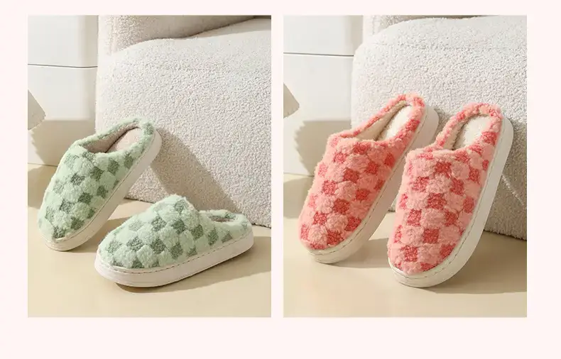 Women Cotton Slippers Winter Warm Non-Slip — feature 11