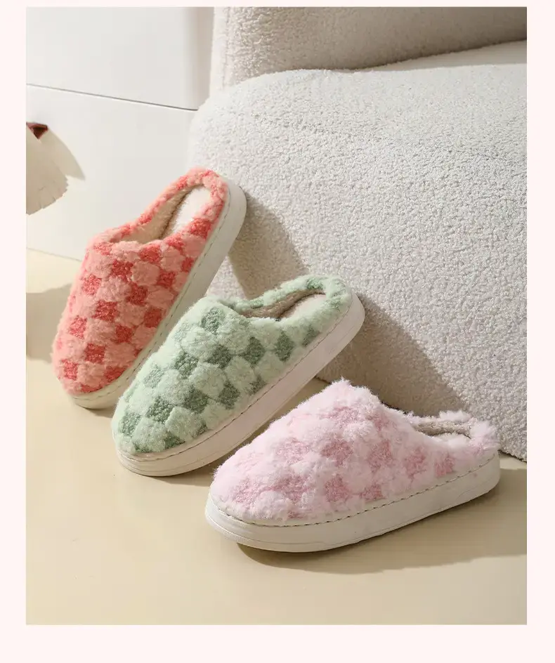 Women Cotton Slippers Winter Warm Non-Slip — feature 12