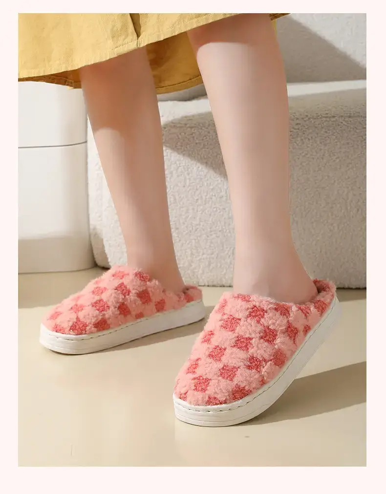 Women Cotton Slippers Winter Warm Non-Slip — feature 14