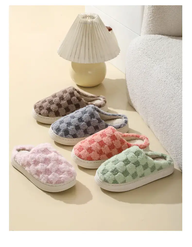 Women Cotton Slippers Winter Warm Non-Slip — feature 16